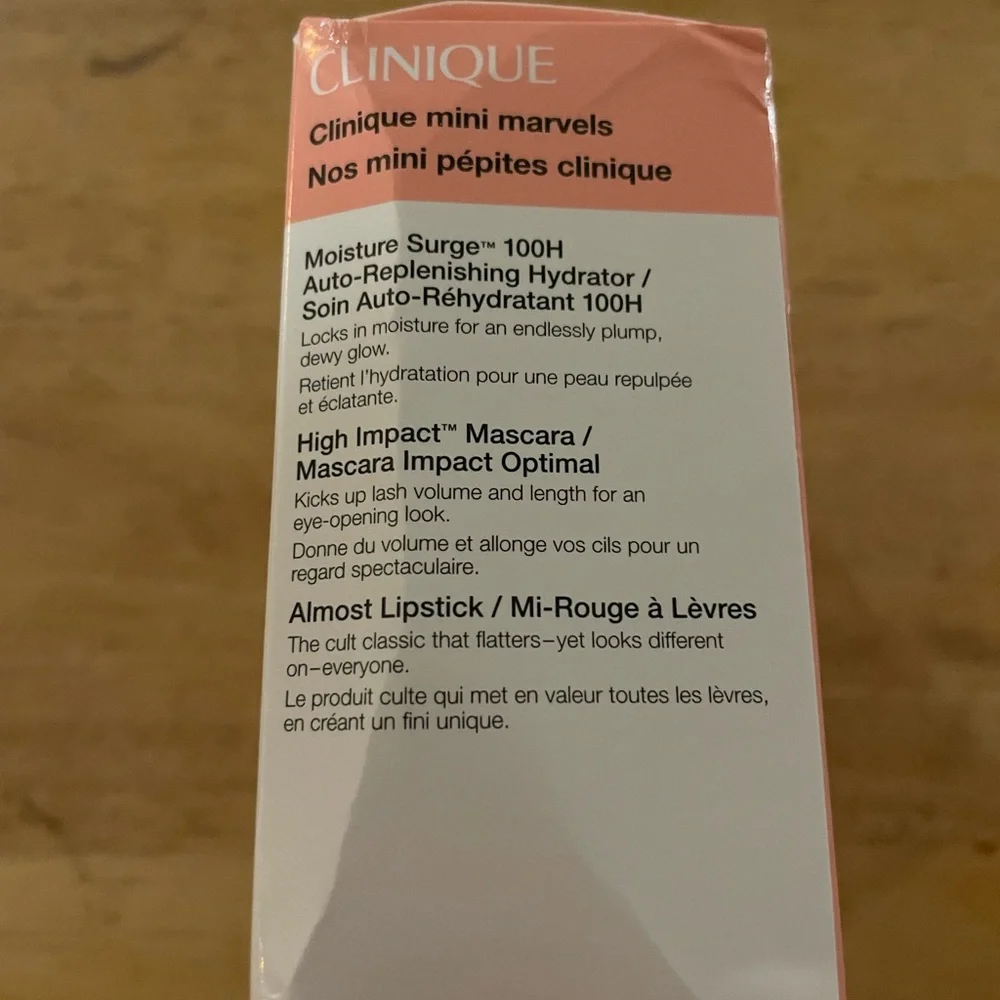 Clinique Mini Marvels Set of mascara, lip color, moisturizer